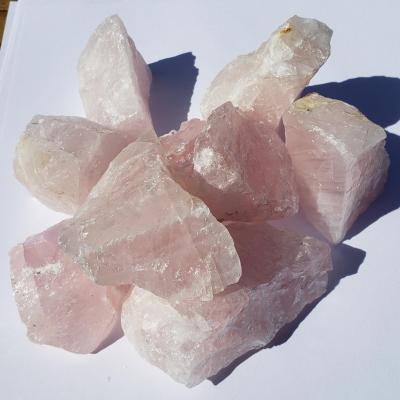 Quartz rose brut