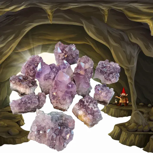 Amethyste brute resultat