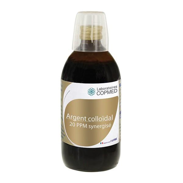 Argent colloidal 20 ppm synergise
