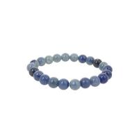 Aventurine bleue bracelet perles 8mm