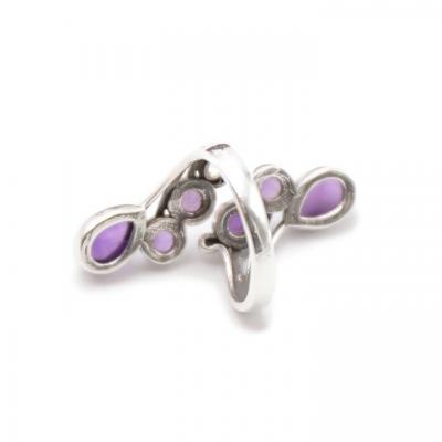 Bague amethyste multi