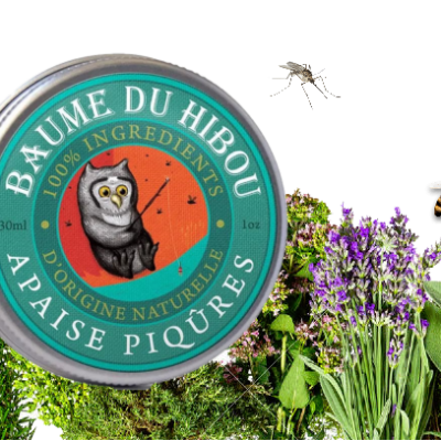 Baume hibou piqure