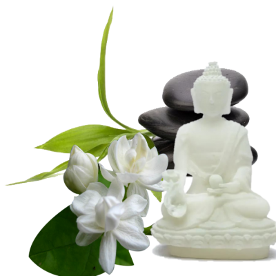 Bouddha medecine blanc