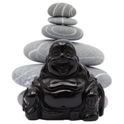 Bouddha obsidienne