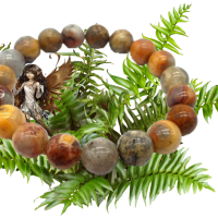 Brac 10mm agate crazy lace