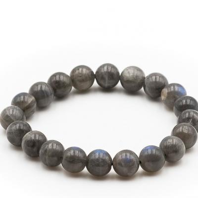 Bracelet boule 10mm labradorite 1