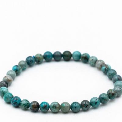 Bracelet boule 6mm chrysocolle 1