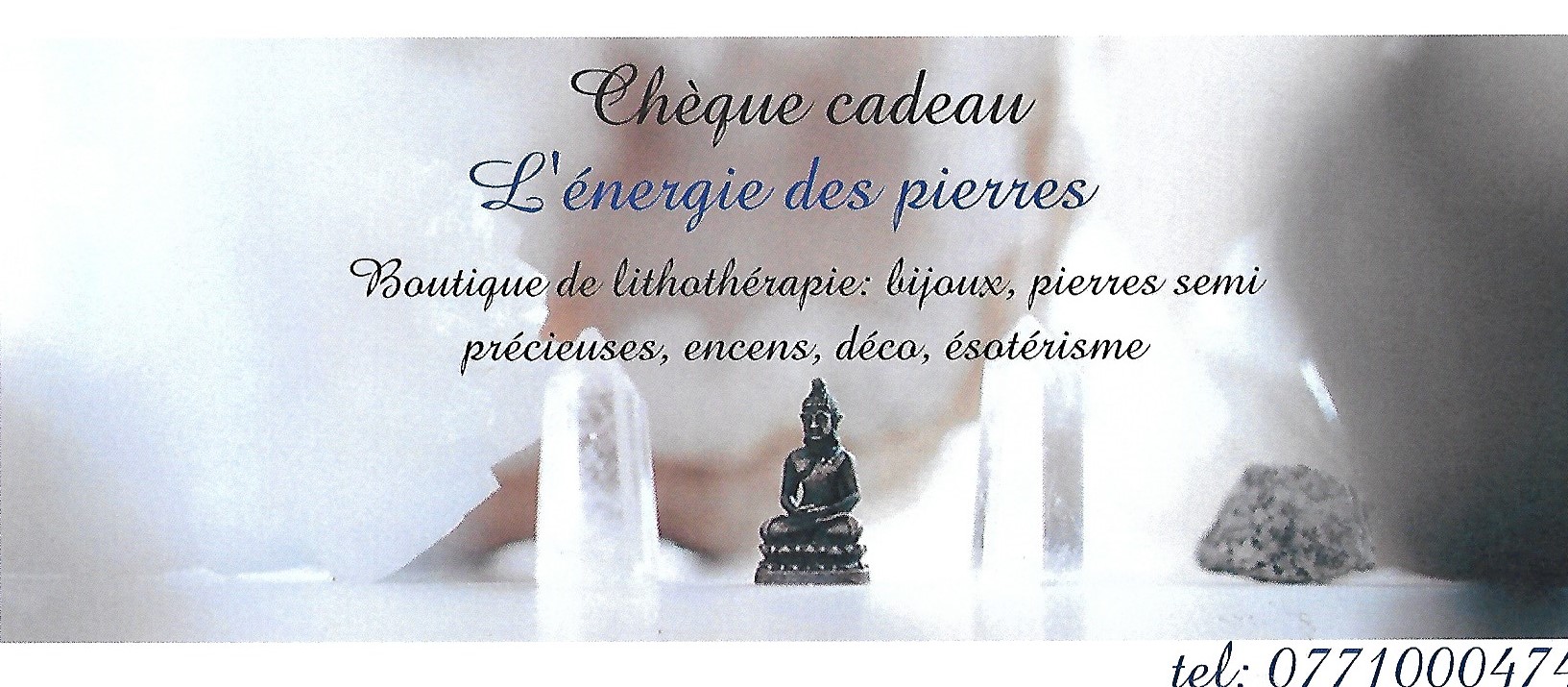 Cheque cadeau 1