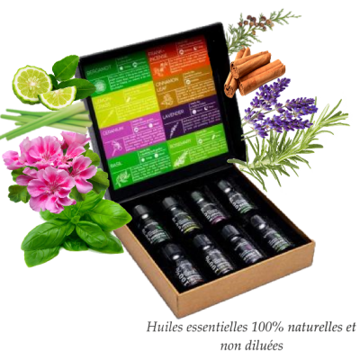 Coffret huiles essentielles