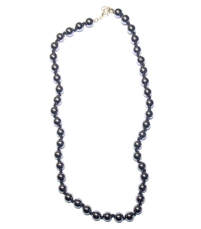 Collier hematite boules