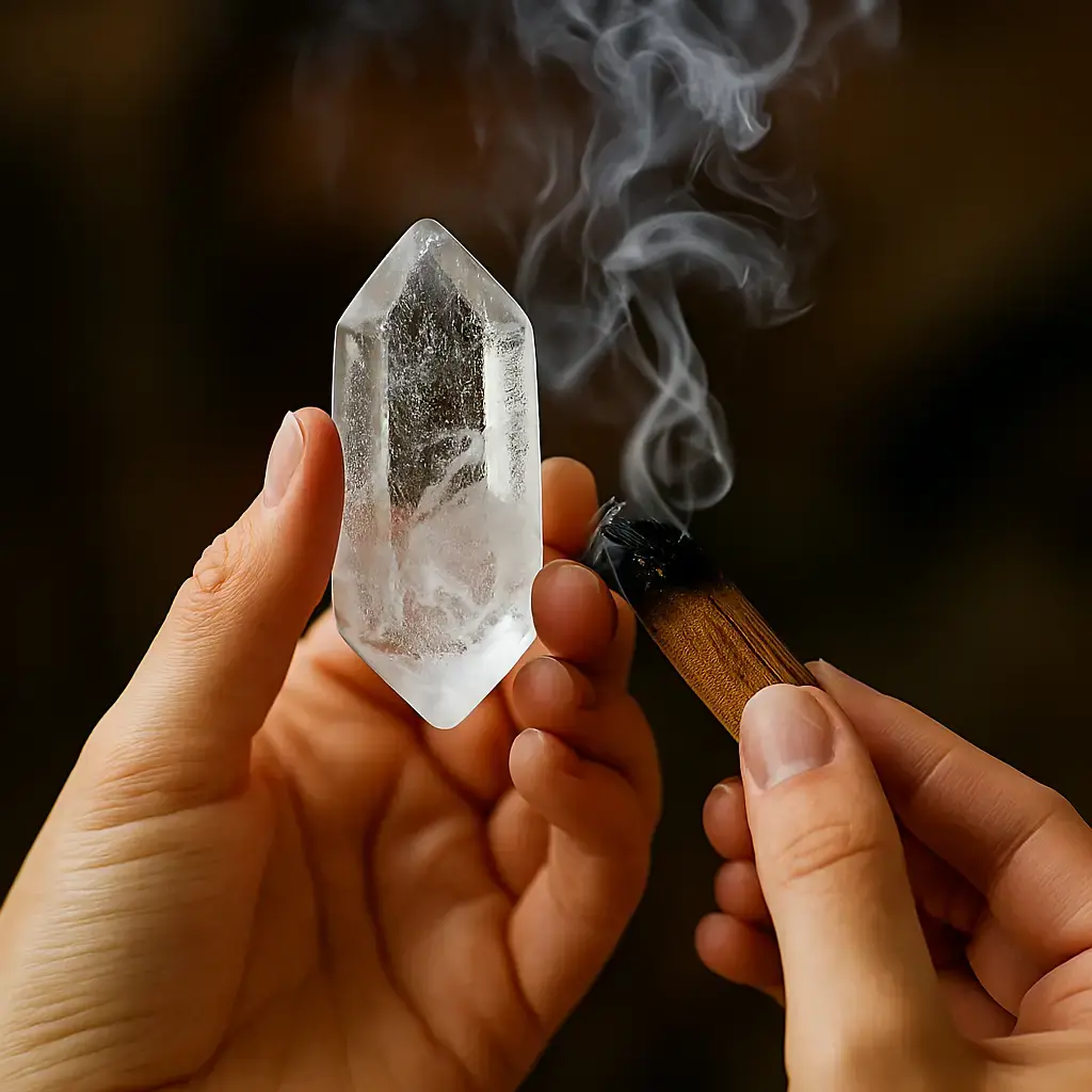 Cristal roche fumugation