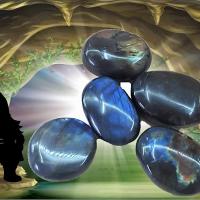 Galet labradorite 1
