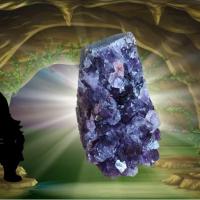 Geode amethyste aaa 473g png