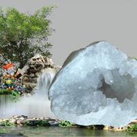 Geode cristal 878g