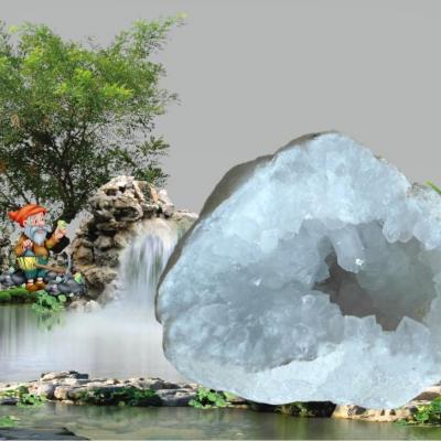 Geode cristal 878g