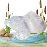 Grenouille fluorite
