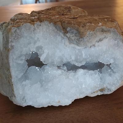 Géode Cristal de Roche XXL 4.389kg AA