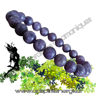 Lepidolite 8mm aa