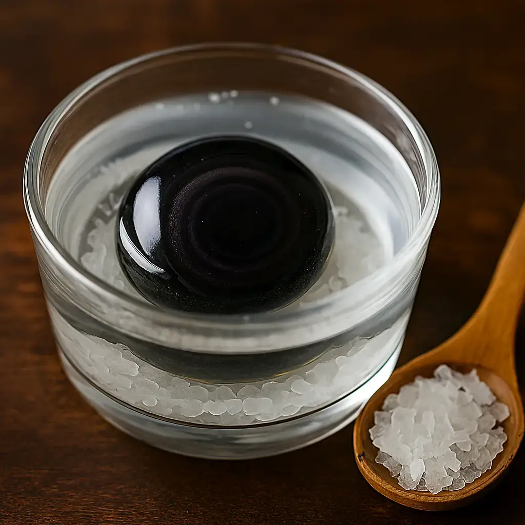 Obsidienne sel eau