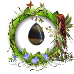 Pendentif cabochon oeil de tigre