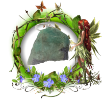 Pendentif emeraude brute