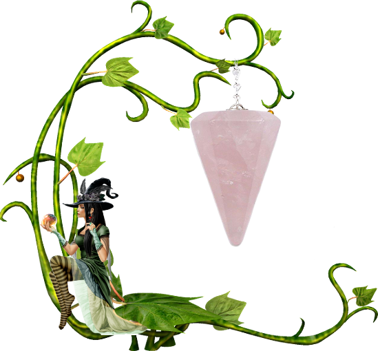 Pendule facette quartz rose2