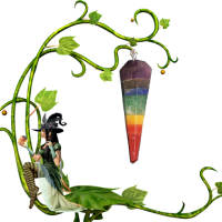 Pendules facettes chakras1