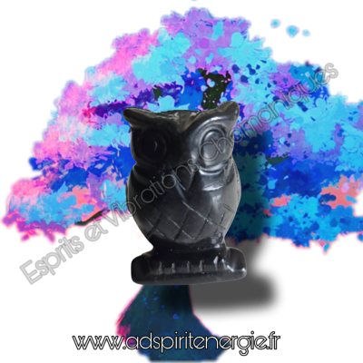 CHOUETTE 50MM OBSIDIENNE NOIRE A  