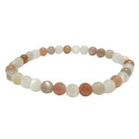Pierre lune bracelet perles 6mm