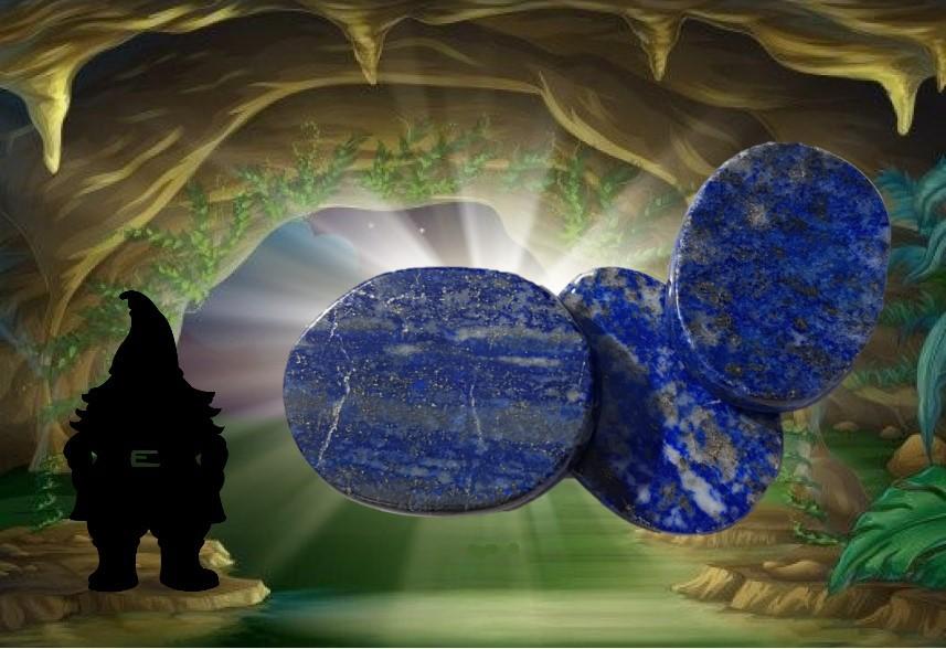 Pierre plate lapis lazuli