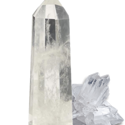 Pointe xl cristal de roche