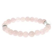 Quartz rose bracelet perle ibhola