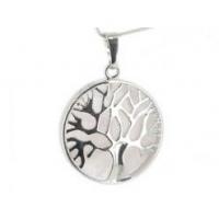 Quartz rose pendentif arbre de vie 2