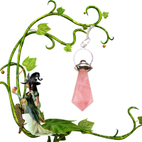 Quartz rose pendule pointe facette 5 5cm1 jpg