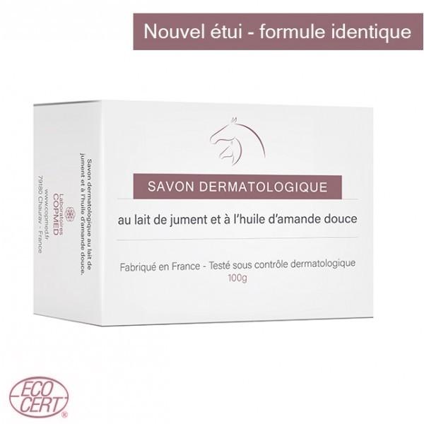 Savon dermatologique au lait de jument lot de 2