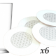 Sous verres fleur de vie 1 