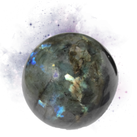 Sphere labradorite