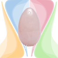 Yoni quartz rose